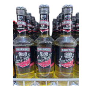 SMIRNOFF DOUBLE BLACK BOTTLE