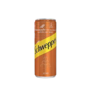 SCHWEPPES GINGER FLAVOUR CAN