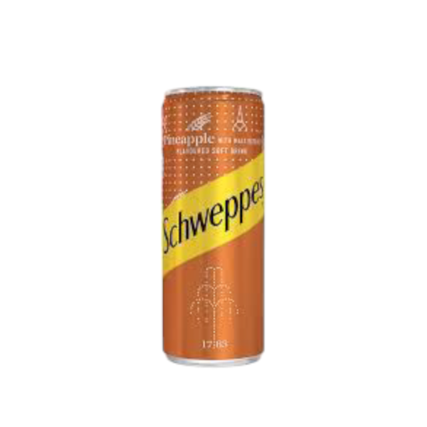 SCHWEPPES GINGER FLAVOUR CAN
